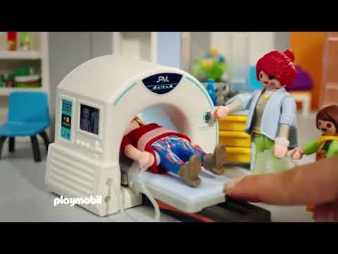 Playmobil® - Chambre d'hôpital pour enfant - 70192 - Playmobil® City Life -  Figurines et mondes imaginaires - Jeux d'imagination